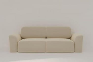 Диван велюр Сольхейм (Berhouse) Цвет фасада: Левис 08 велюр; Тип: Прямой; Материал фасада: Металл/Велюр