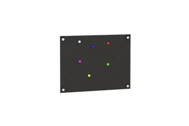 Доска магнитная Урбан ЛД 528.260.000 Чёрный матовый