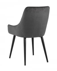 Стул Джоан велюр Серый гусиная лапка