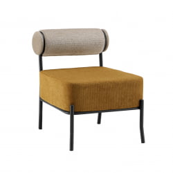 Кресло Ponpoun К бежевый терракотовый