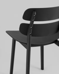 Стул Тони пластик черный / Tony