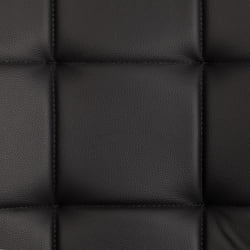 Стул обеденный Bari LT, экокожа, черная, 41х55х89 см