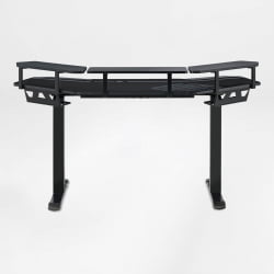 Игровой компьютерный стол Еурека ЕРК-ЕГД-ЕС63-Б, черный / Eureka ERK-EGD-ES63-B,