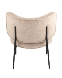 Кресло District Lounge букле Капучино