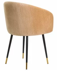 Стул обеденный DOBRIN MARY Песочный велюр 1922-3