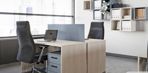 Экран настольный LEMO L-068-2 Маренго