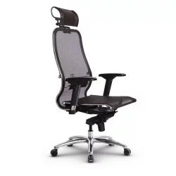 Кресло руководителя Samurai S-3.04 Темно-коричневое