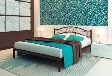 Кровать Надежда 1800х2000 Коричневая