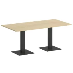 Стол прямоугольный HOME OFFICE VR.SP-5-180.2 Акация Лорка/Антрацит металл