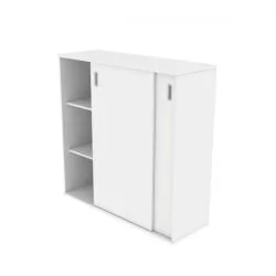 Шкаф-купе средний STYLE Л.ШК-2 Белый