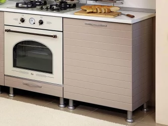 Тумба кухонная 200 Анастасия ЛД 037.153.000 Капучино