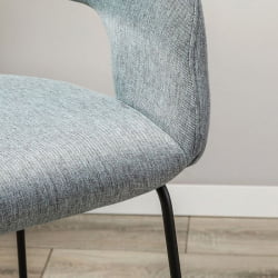 Кресло полубар Hugs св.сер/Линк