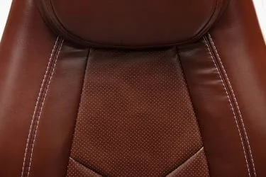 Кресло руководителя BOSS хром Коричневый 2 TONE