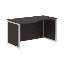 Стол письменный левый XTEN-QP XQPCET 149H L Дуб Юкон Серый