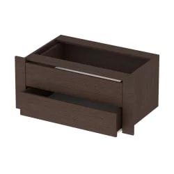 Модуль с 2 ящиками Экспресс Для ШК 1600 Венге