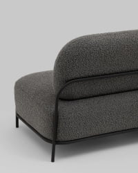 Диван Стоун new ткань букле темно-серый