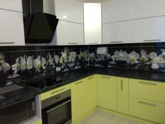 Глянцевый фартук (КОМПОЗИТ) KM 35