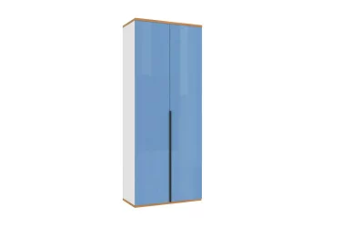 Шкаф двухстворчатый Урбан ЛД 528.050.000 Белый/Капри Синий