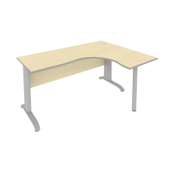 Стол криволинейный правый Riva ПЛ.СА-4 Пр Клен/Металлик