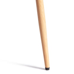 Дизайнерский стул БРЕЕЗЕ (мод. ДЖСC-58) Велюр/металл , 44 х 53 х 86 см, Лигхт грей (светло-серый) ХЛР14 / натуральный / BREEZE (mod. JSC-58) Light grey HLR14