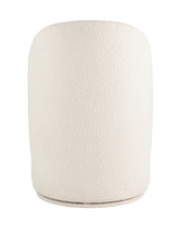 Пуф Loreen вращающийся букле Белый