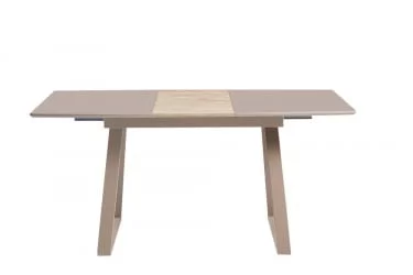 Стол обеденный раскладной Детройт 120-160 Бежевый