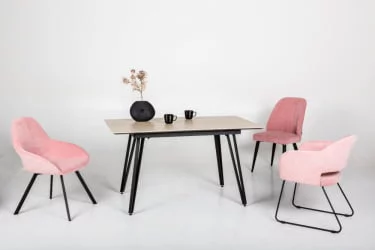 Стол раскладной Диего 140-180 вхите Мрамор бьянко / white