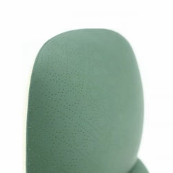 Эргономичное компьютерное кресло руководителя Eureka OC21 Paulo (Nappa кожа), зеленое