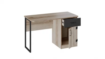 Детский стол Окланд ТД-324.15.02 Фон Черный/Дуб Делано