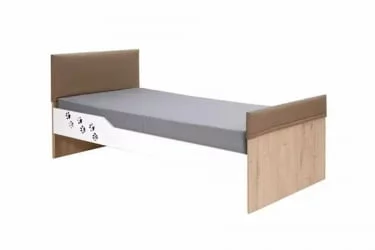 Кровать Хаски 31 Дуб Ирландский Мокко Белый