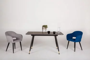 Стол раздвижной Месси 140-180 Мрамор графит