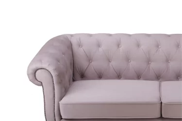 Бежевый диван Прадо Премиум Д3 Велутто 08 Категория 1