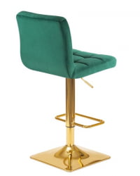 Стул барный DOBRIN GOLDIE (зеленый велюр (MJ9-88)) 2 шт