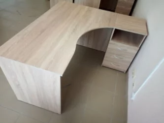 Стол для персонала SET140-1 R Дуб Cонома Cветлый