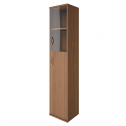 Шкаф высокий узкий правый Riva А.СУ-1.7 Пр Орех Гварнери