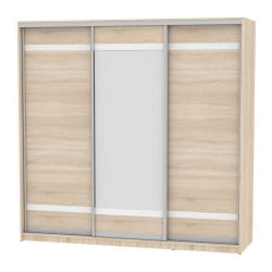 Шкаф-купе Б-230х235х60-1(ДСС-Д9Д10Д9) / B-230х235х60-1(ДСС-D9D10D9)