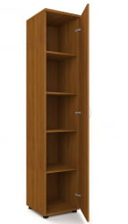 Шкаф для документов узкий Р.П-3 Крафт белый