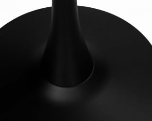 Обеденный стол MIA BAR (черная столешница, черное основание)