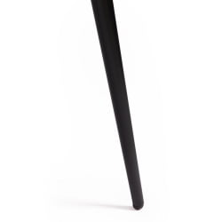 Кресло BREMO (mod. 708) / 1 шт. в упаковке ткань/металл, 58х55х83 см, высота до сиденья 48 см, серый barkhat 26/черный