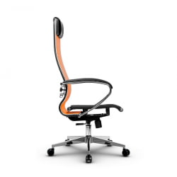 Кресло офисное МЕТТА B 1m 4/K131, Основание 17834 Комплект 3 Оранжевое Черное