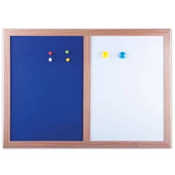 Доска комбинированная магнитно-маркерная BRAUBERG текстильная А3 342х484