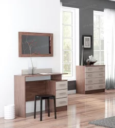 Зеркало Дуб вотан/Белый