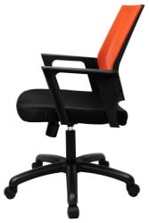 Кресло 1150 TW PL Оранжевый/Черный