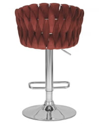 Стул барный DOBRIN MARCEL (винный велюр (MJ9-35)) 2 шт