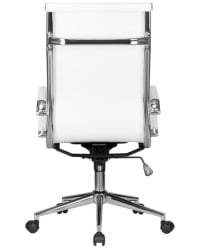 Офисное кресло для руководителей DOBRIN CLARK SIMPLE (белый) 2 шт