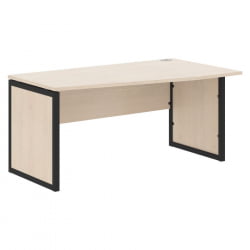 Стол письменный правый XTEN-QP XQPCT 169 R Бук Тиара Антрацит