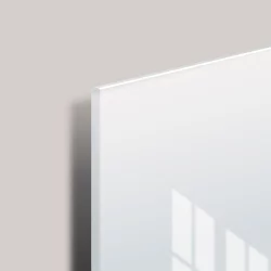 Доска магнитно-маркерная стеклянная BRAUBERG 60х90 см Белая