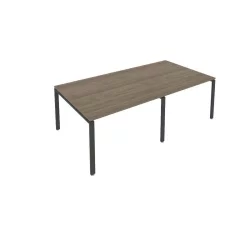 Переговорный стол (2 столешницы) Metal System Б.ПРГ-2.2 Вяз/Антрацит