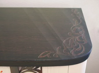 Комод Катрин 92.18 Дуб венге Белый песок Браун вуд