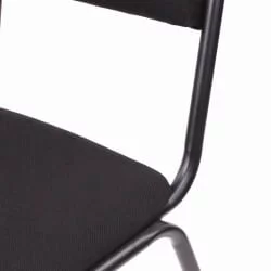Офисный стул РС00М черный каркас ткань Черный